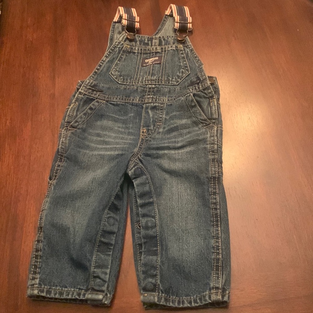 OshKosh Baby Blue Jean Overalls